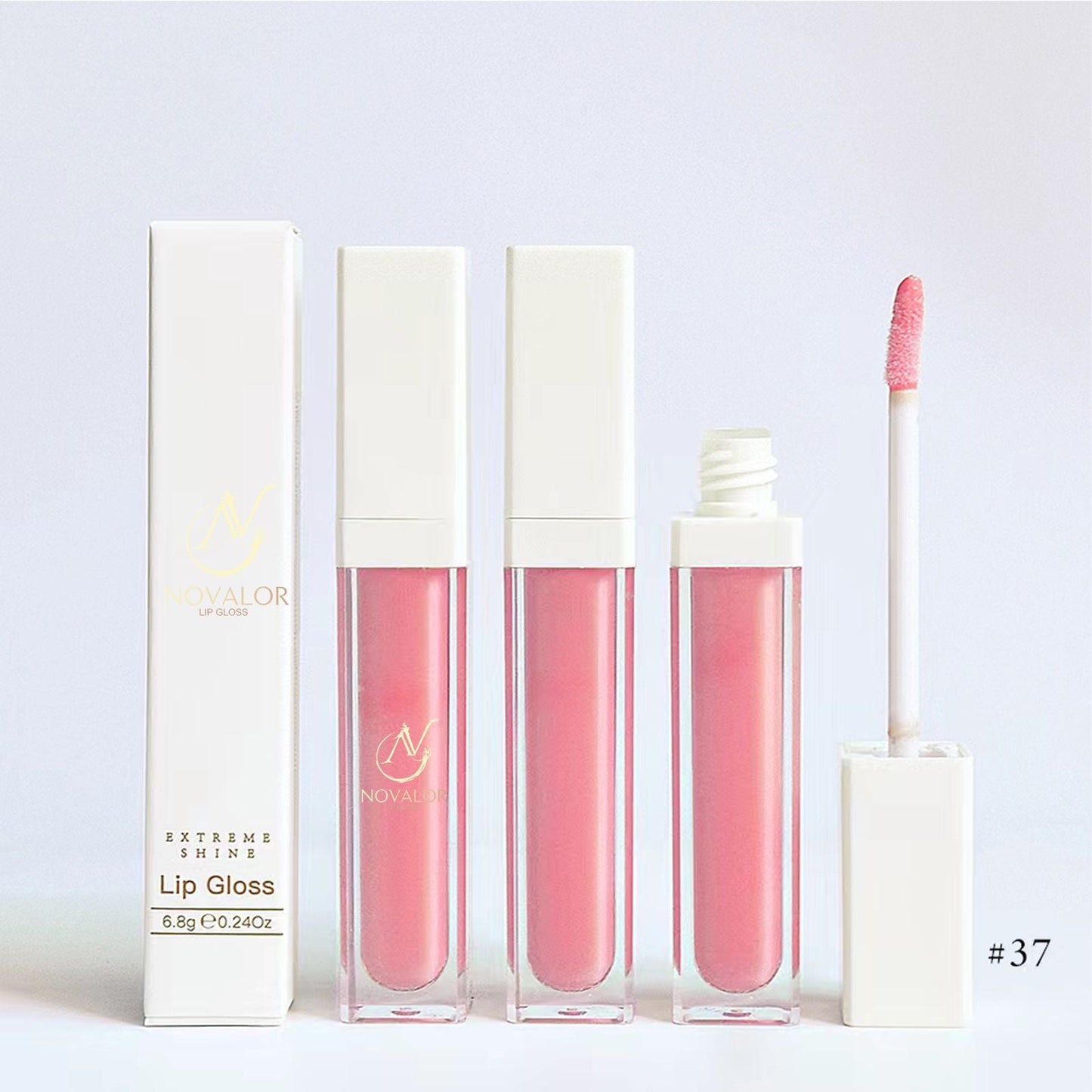 Febella Lip Gloss Peach Me #37